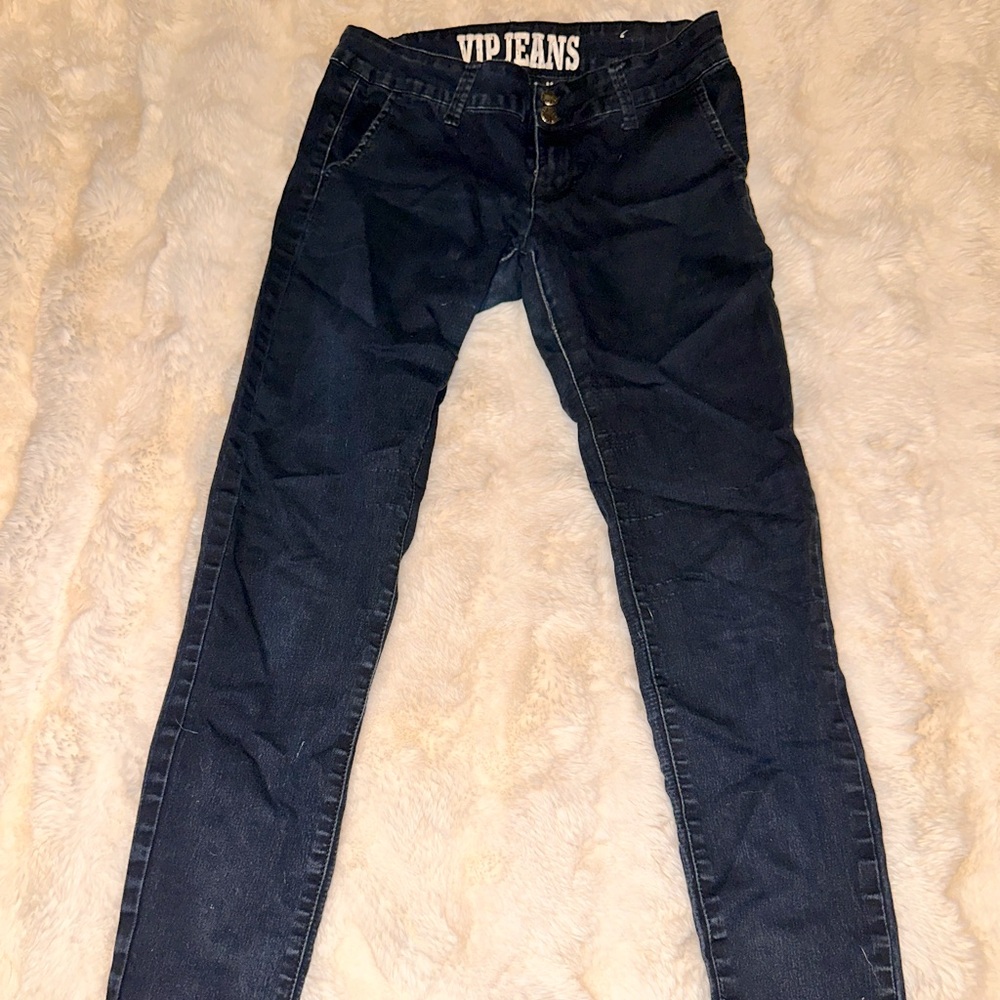 VIP jeans black skinny jeans size 9/10